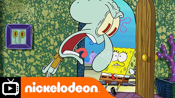 SpongeBob SquarePants | Squidward's Top Moans | Nickelodeon UK