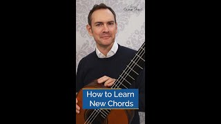 The Quick and Easy Way to Learn New Classical Guitar Chords #shorts