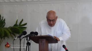 Former Head of State, Tui Atua Tupua Tamasese Efi's Press Conference