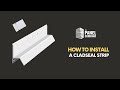 How to install a clad seal strip  the panel company