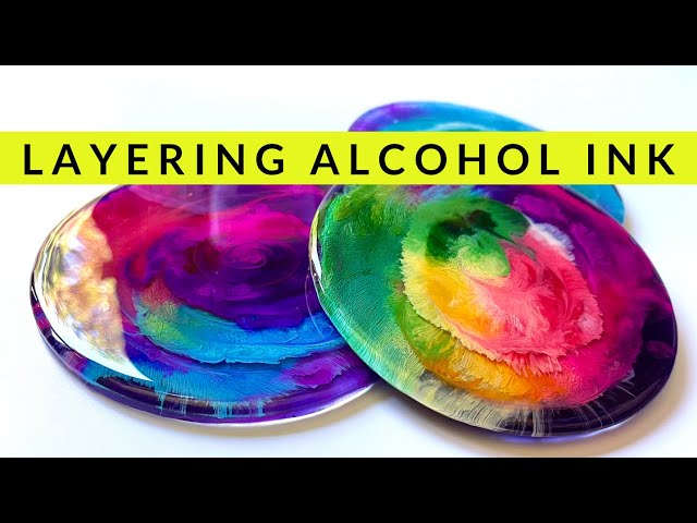Does alcohol ink colors fade in resin? KEEP YOUR COLORS VIBRANT 