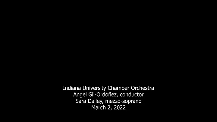 Julia Perry: Stabat Mater (1951) Angel Gil-Ordez; ...