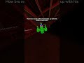 When bro looses his Roblox Gf #gorillatag #roblox #juicewrld #shorts