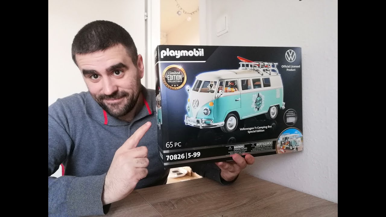 Playmobil Volkswagen Camping Bus, Edition spéciale