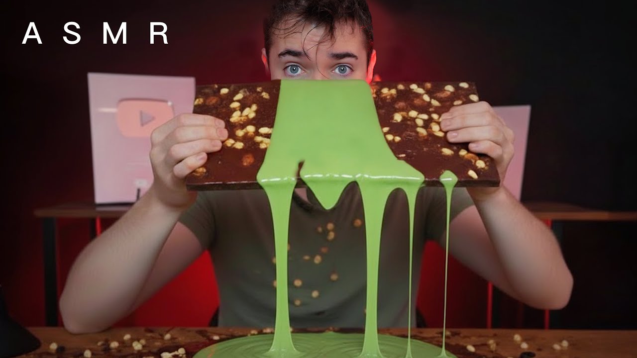 #ASMR Tablette de chocolat géante – Chuchotements & frissons