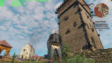 GTX 1060 -- BEST SETTINGS - 1440p -- The Witcher 3 - UNCAPPED Frame Rate