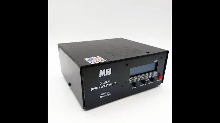 MFJ-826B Digital Legal Limity SWR Watt Meter