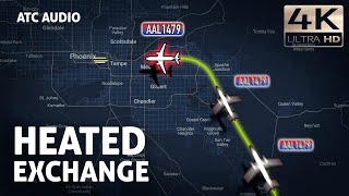 Tower Controller reprimands pilots in Phoenix. Real ATC Audio screenshot 2