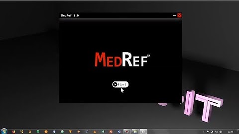 MedRef | JavaFX | Ankit Beniwal