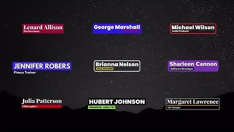 Colored Lower Thirds DaVinci Resolve Macros