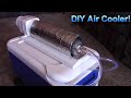 DIY Air Cooler! w/Tubular Radiator! High Airflow! New Design! DIY AC Air Conditioner 12v can b solar