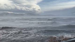 Very strong steady wind (70+) washoe lake nv