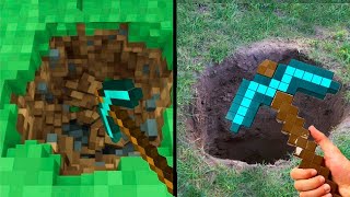 Vida Real VS Minecraft