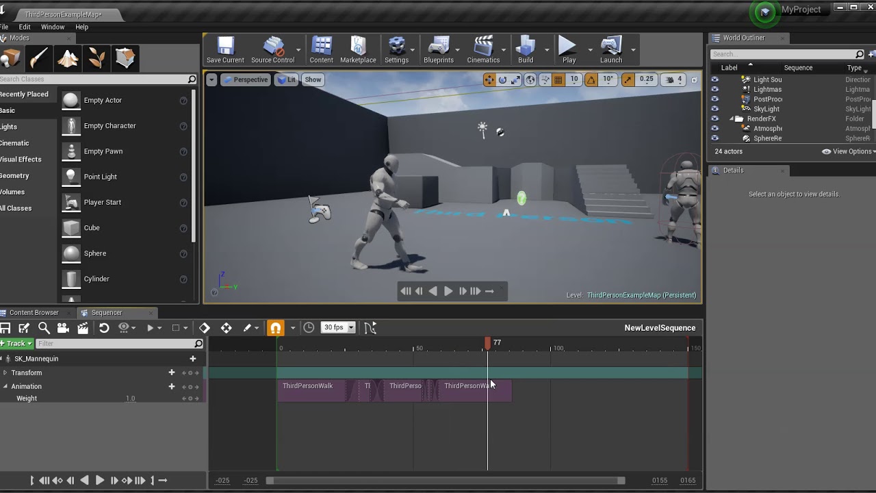Sequencer Blending Animations YouTube