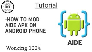 How to mod AIDE IDE apk On Android Phone screenshot 4