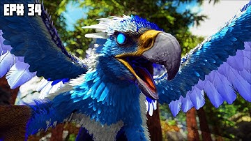 ARK: Primal Fear! - Taming The Powerful Celestial GRIFFIN! It Hits For How Much! [ARK Modded - EP34]