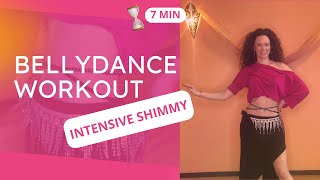 7 Min Belly Dance Workout Intensive Shimmy Practice Do This To Improve Your Shimmy