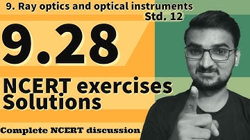 Chapter 9 exercise 9.28 class 12 physics solution NCERT || CBSE || GSEB by vijay kalsariya