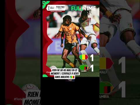 Sinayoko Ouvre Le Score Daka Répond à La 90 5 Match Fou Mali Zambie Maroc Football Viral