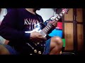 Trivium  like light to flies cover guitar newby