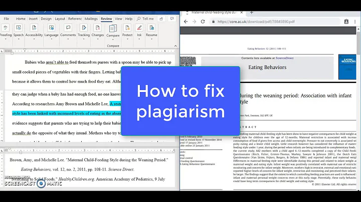 How to fix plagiarism - DayDayNews
