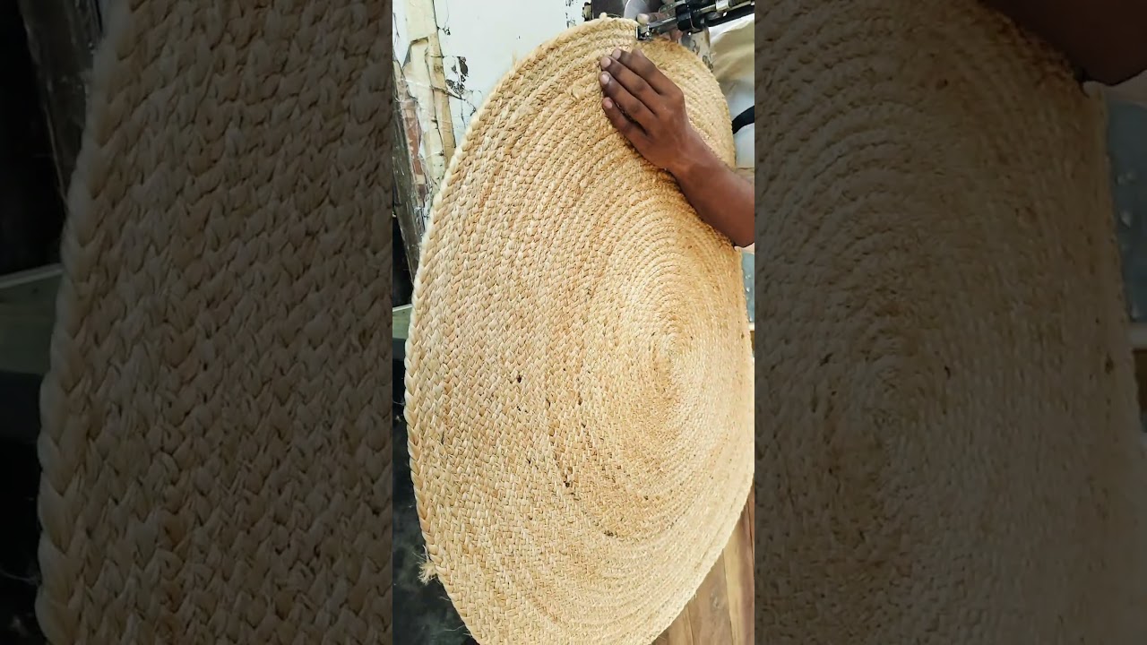 jute raund rugs manufacturers india # misho jute raund mat