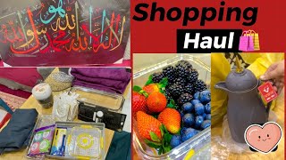 shopping haul 🛍️ || mark and save riyadh || 5riyal shopping 🛒 #lifeinriyadh #lifeinksa