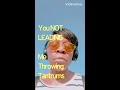 #shorts THROWING TANTRUMS = NO MASTERY OF SELF + YOU CAN’T LEAD ME