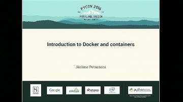 Jérôme Petazzoni - Introduction to Docker and containers - PyCon 2016