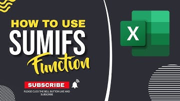 SUMIFS Formula in Excel in Hindi/ Urdu (Single & Multiple Criteria) | Abbas Imami