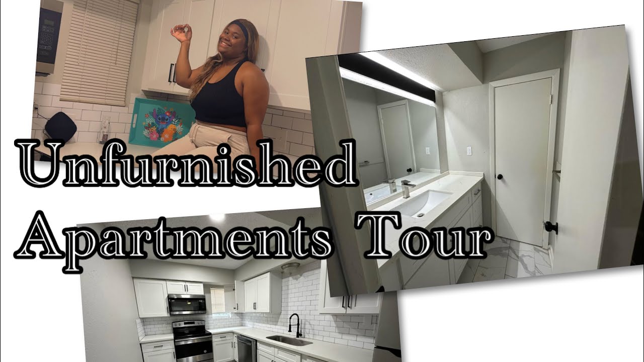 Unfurnished Apartment Tour ( my first apartment) YouTube