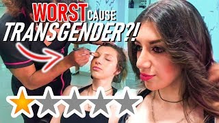 I went to the WORST REVIEWED MAKEUP ARTIST In My City *GONE RIGHT*