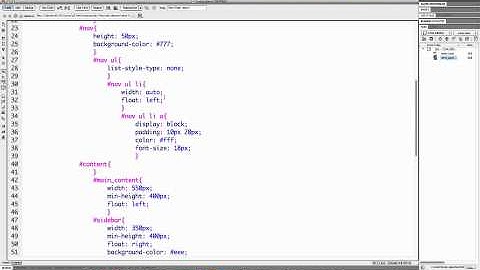 Building A Simple Website Page Layout in HTML and CSS Part 3