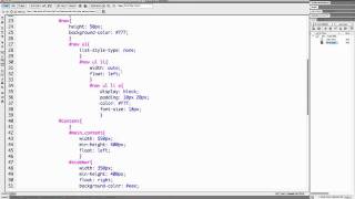 Building A Simple Website Page Layout in HTML and CSS Part 3
