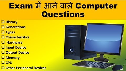 Top Computer Fundamental Questions Every Student Must Know I Fastech Computer Academy I