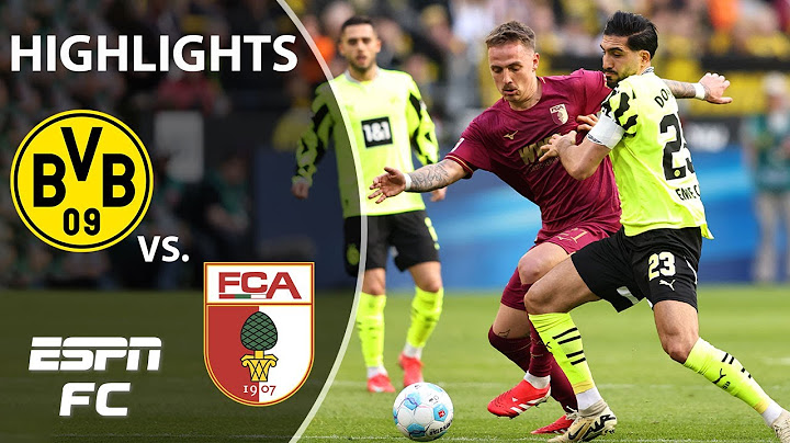 😱 OFFSIDE DRAMA 😱 Borussia Dortmund vs. Augsburg | Bundesliga Highlights | ESPN FC