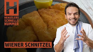 Schnelles Wiener Schnitzel Rezept von Steffen Henssler