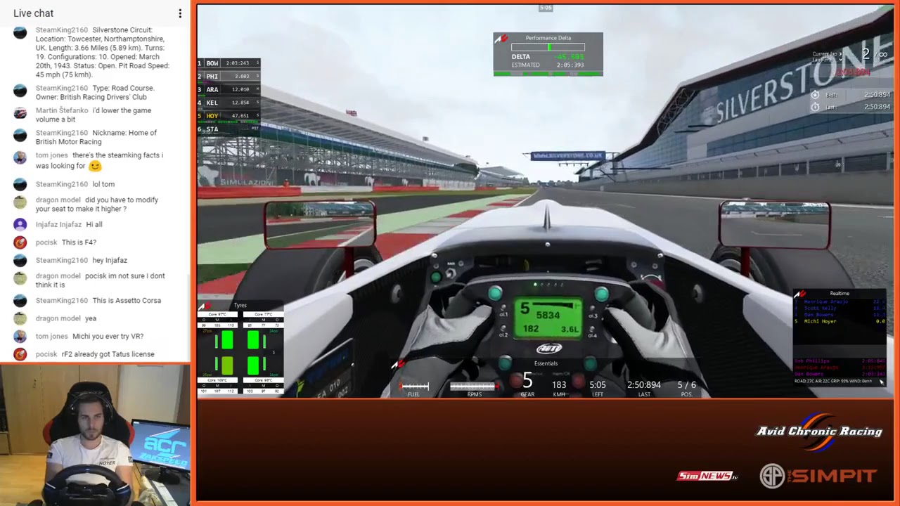 fsresizer Assetto Corsa Sim Racing System Open Race Lobby Tatuus around Silverstone1