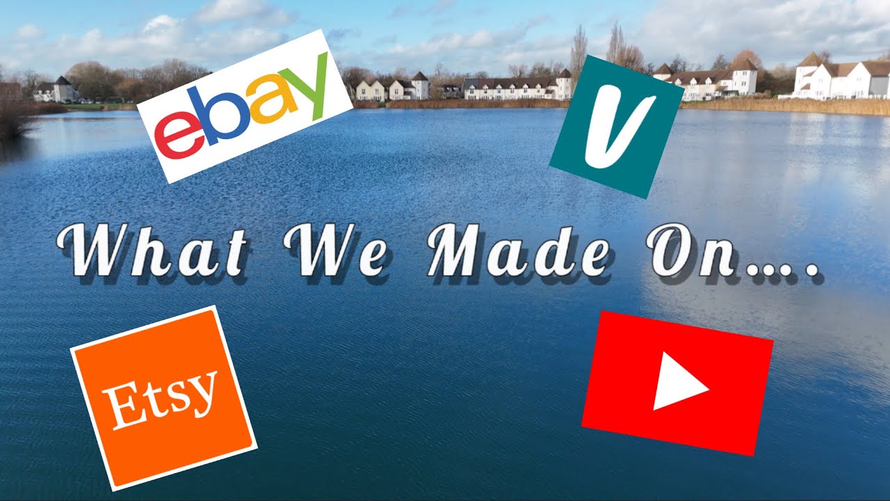 Сколько денег мы заработали на eBay, Etsy, Vinted и YouTube в 2025 году?