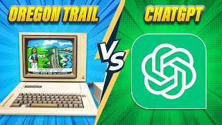 ChatGPT Takes on The Oregon Trail: An Apple IIe Retro Gaming Epic