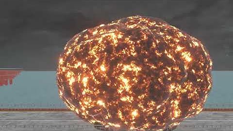 Helicopter going down - Blender Eevee Animation