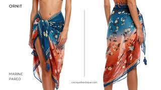 Agua Bendita Ornit Collection - Marine Pareo