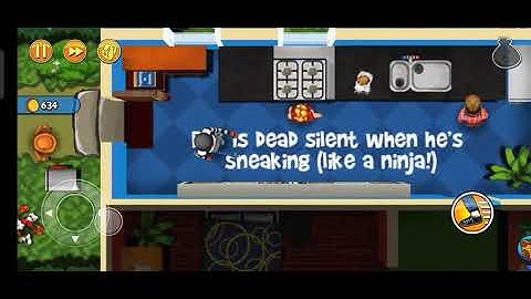 Robbery bob Chapter 1 SUBURBS level 4 walkthroughs