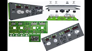 DIY Airbus A320 FCU PCB version