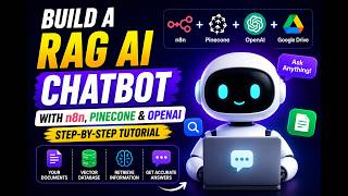 Build a RAG AI Chatbot with n8n, Pinecone & OpenAI (Step-by-Step Tutorial)
