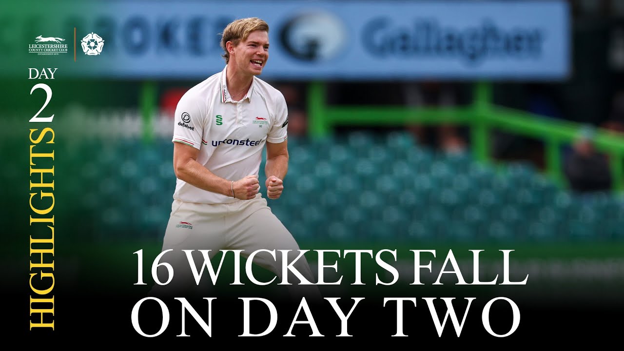HIGHLIGHTS |16 Wickets Fall As Foxes Extend Lead Beyond 200