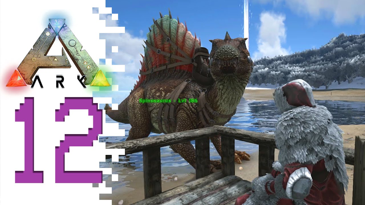 ARK: Survival Evolved - EP12 - Expansion! playthrough little monster at school