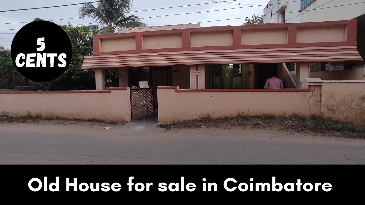 🔴பழைய வீடு விற்பனைக்குOld HouseCoimbatoreGN MillsKavundampalayam