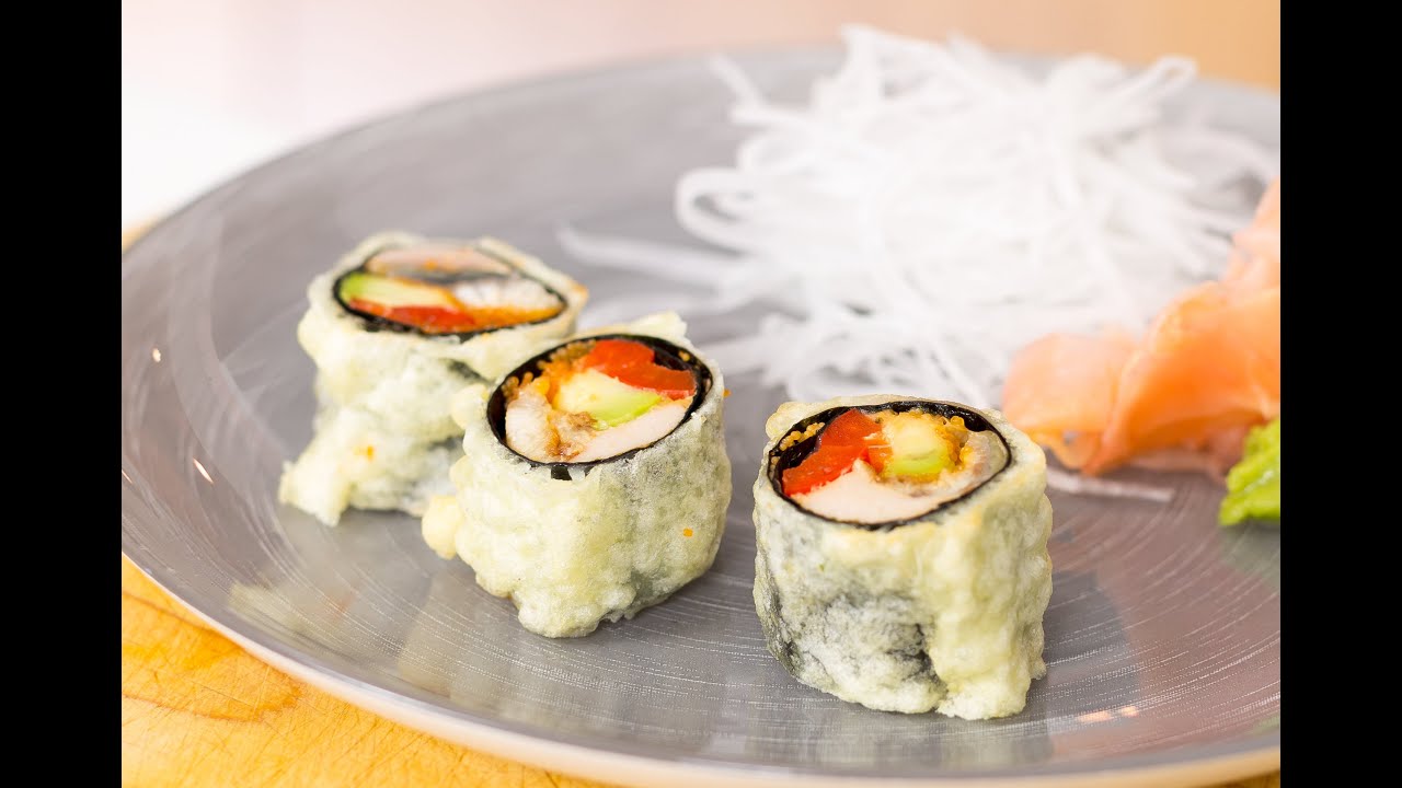 Tunado Roll - Tempura Recipe | How To Make Sushi