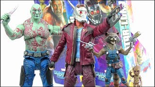 DIAMOND SELECT Guardian of the Galaxy vol 2 Star Lord /& Rocket R Action Figure